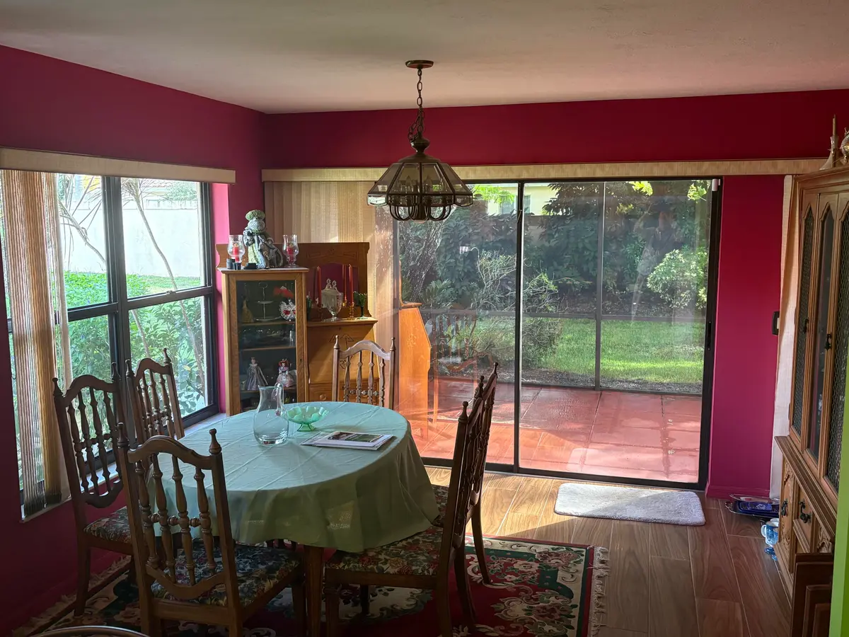 Tropical Dining Area at 2976 SW Mariposa Circle, Palm City