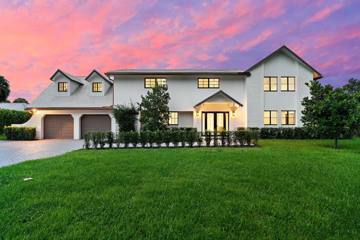 Front Elevation at 4456 Hickory Drive, Palm Beach Gardens