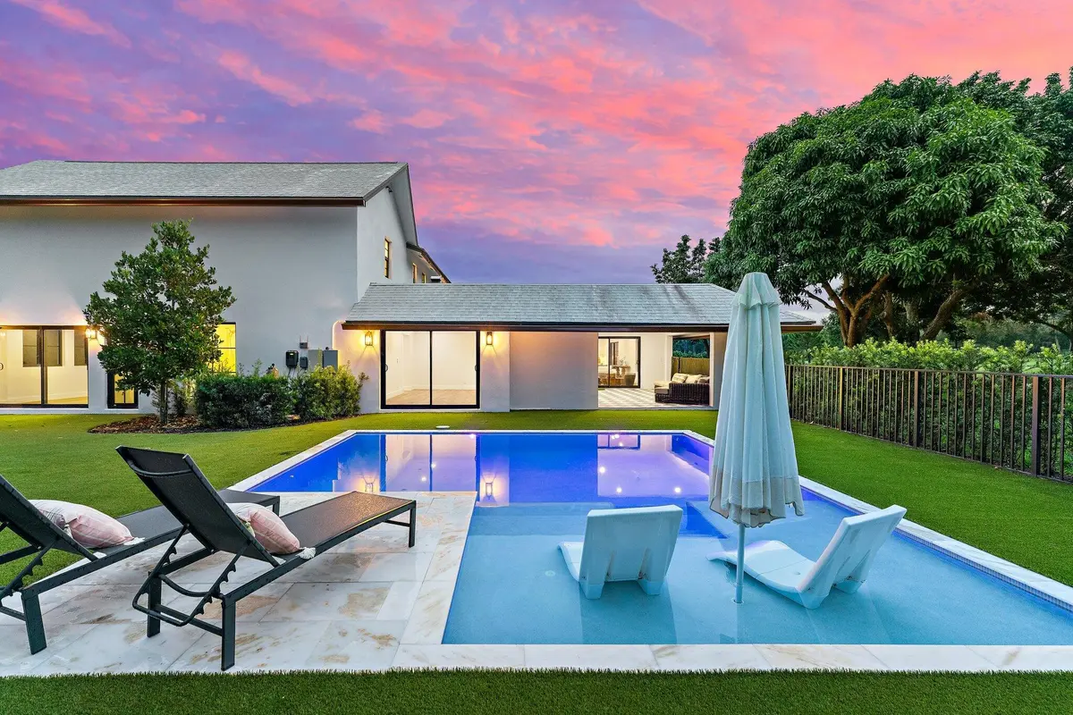 Pool at 4456 Hickory Drive, Palm Beach Gardens