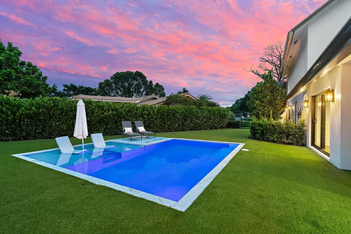 Pool at 4456 Hickory Drive, Palm Beach Gardens