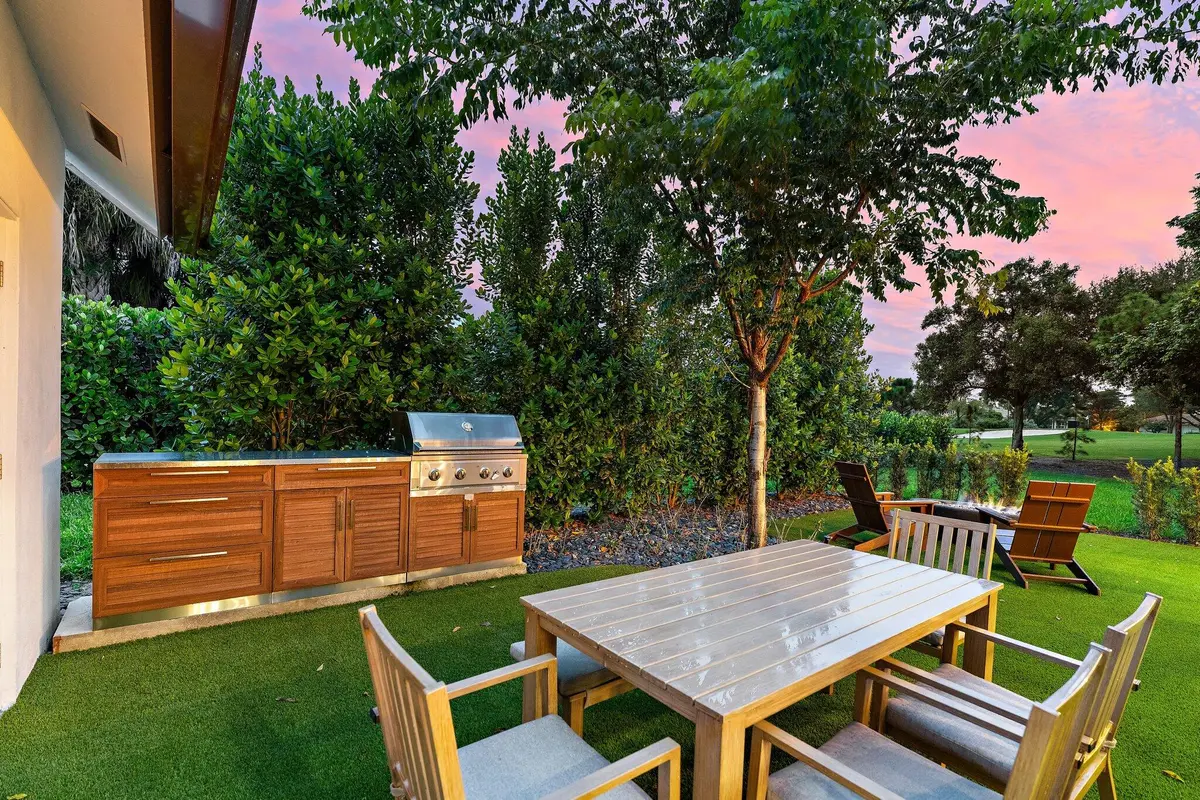 Summer Kitchen with BBQ at 4456 Hickory Drive, Palm Beach Gardens