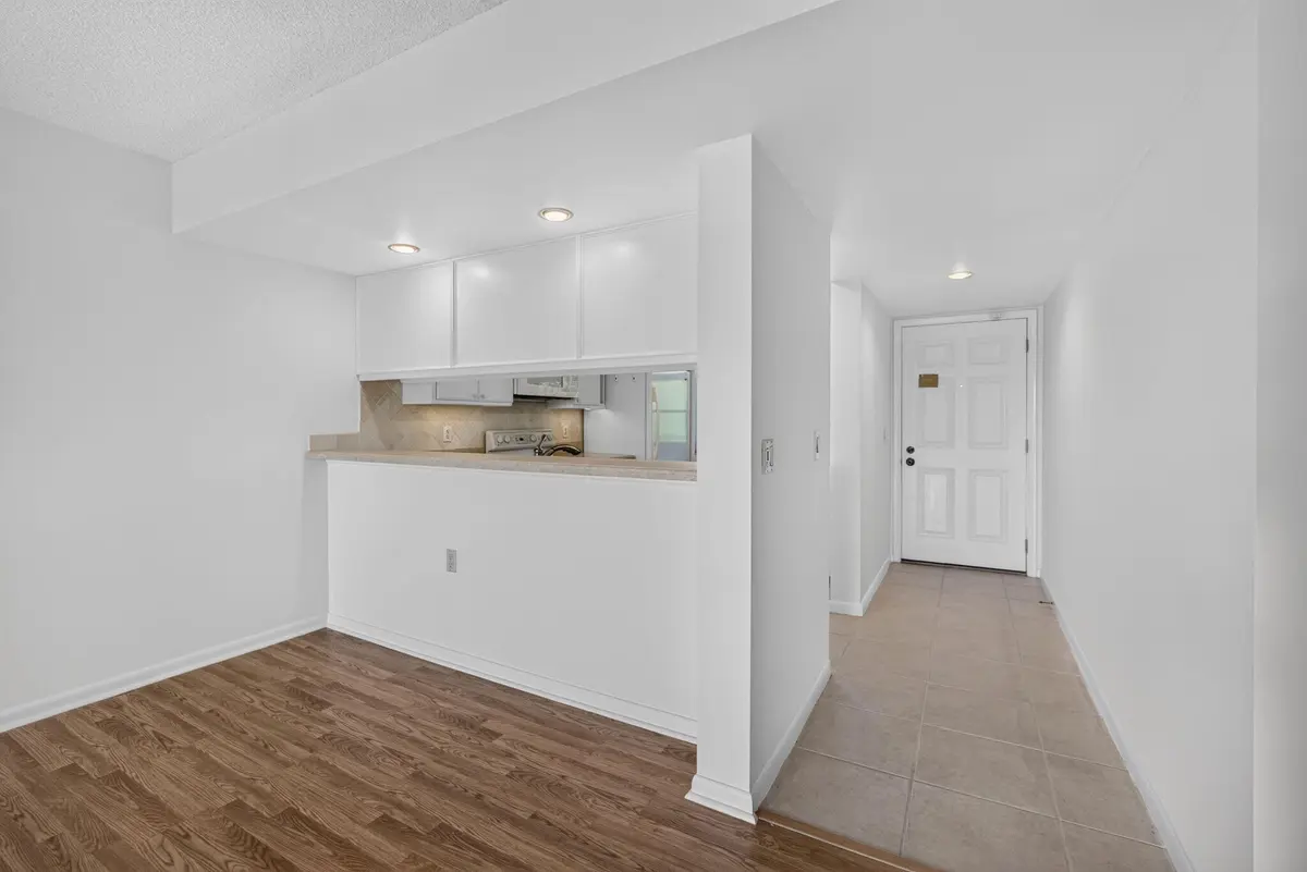 Entry View from Livingroom at 3710 WHITEHALL Drive 401, West Palm Beach