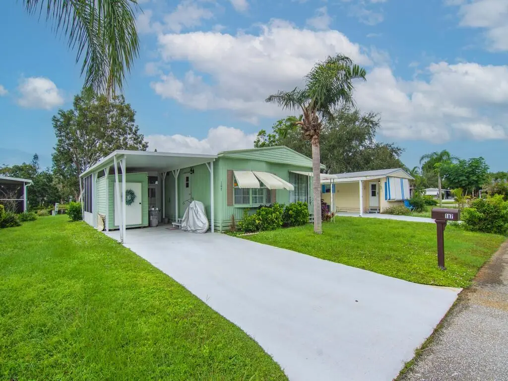 Front of Structure at 187 W Caribbean, Port St. Lucie