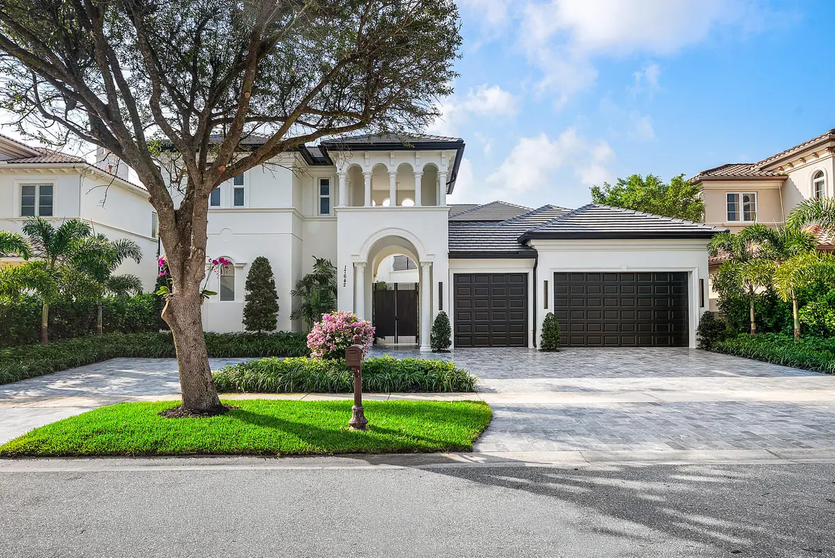 Middlebrook Front Elevation at 17642 Middlebrook Way, Boca Raton