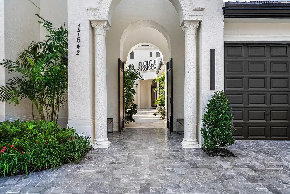Middlebrook Front Elevation Detail at 17642 Middlebrook Way, Boca Raton