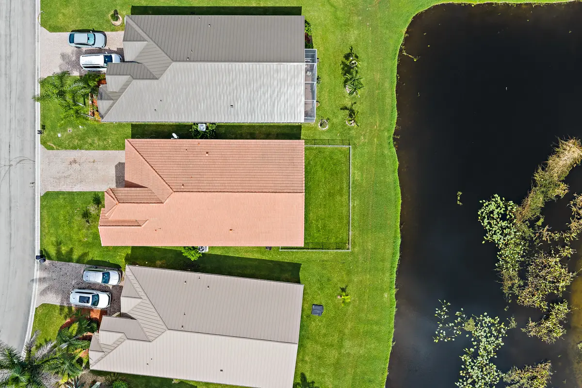 5183 DRONE DIRECT OVER HOUSE PIC at 5183 SE Graham Drive, Stuart