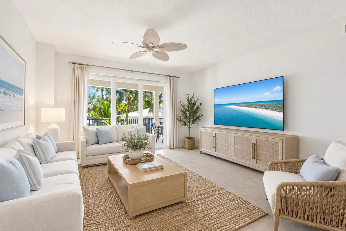 Great Room- Open to Balcony at 822 Bay Colony Drive, Juno Beach