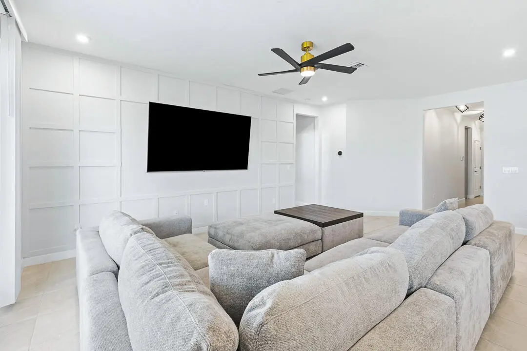 Close up living room at 14132 SW ENZI Way, Port St. Lucie