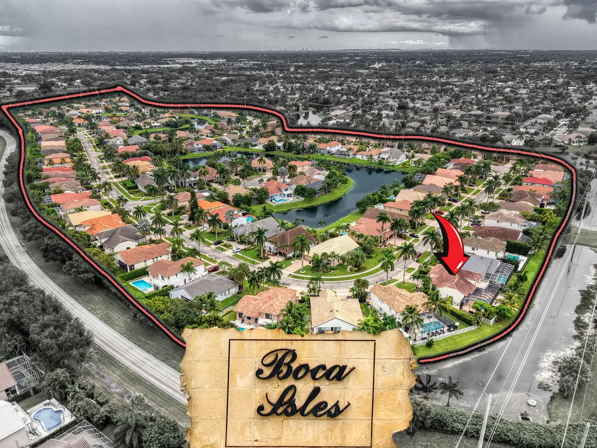 1 Aerials (2) at 19676 DINNER KEY Drive, Boca Raton