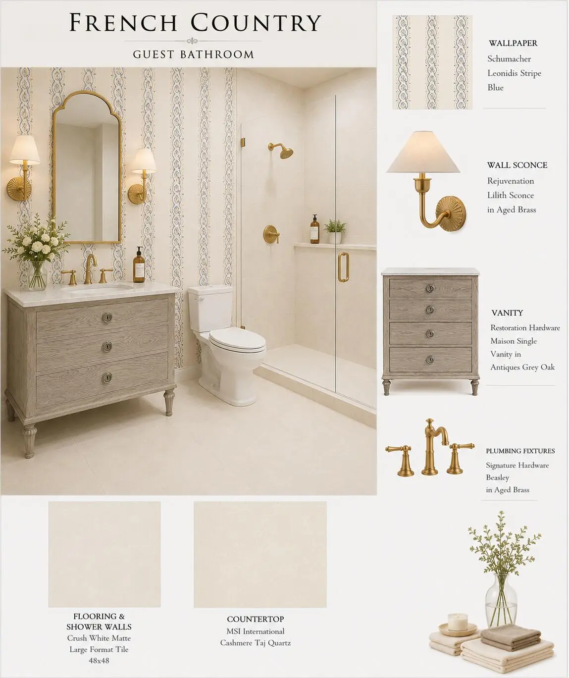 Guest Bath Rendering 1 at 241 FOREST HILL Boulevard, West Palm Beach
