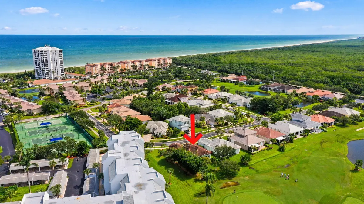 Aerial at 91 Southpointe Drive, Fort Pierce