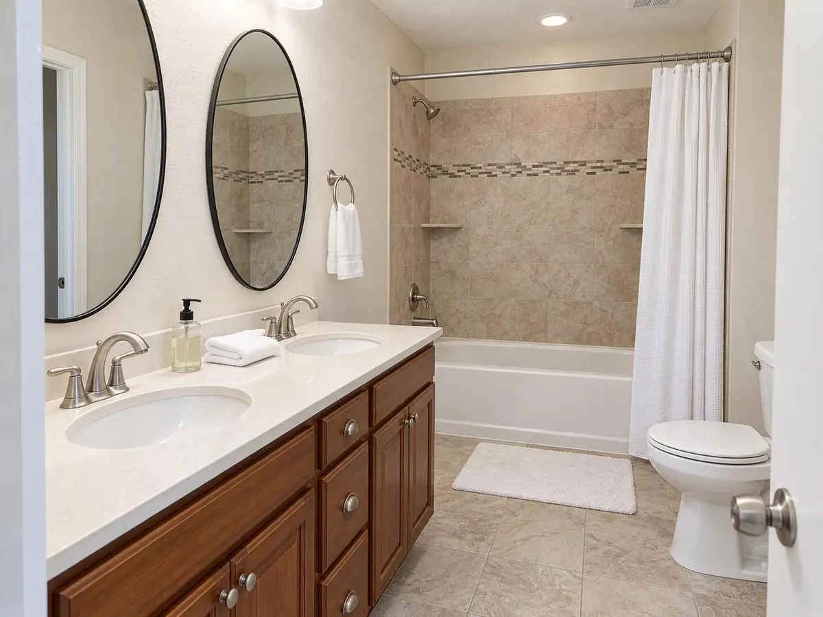 Bathroom at 425 NOTTINGHAM Boulevard, West Palm Beach