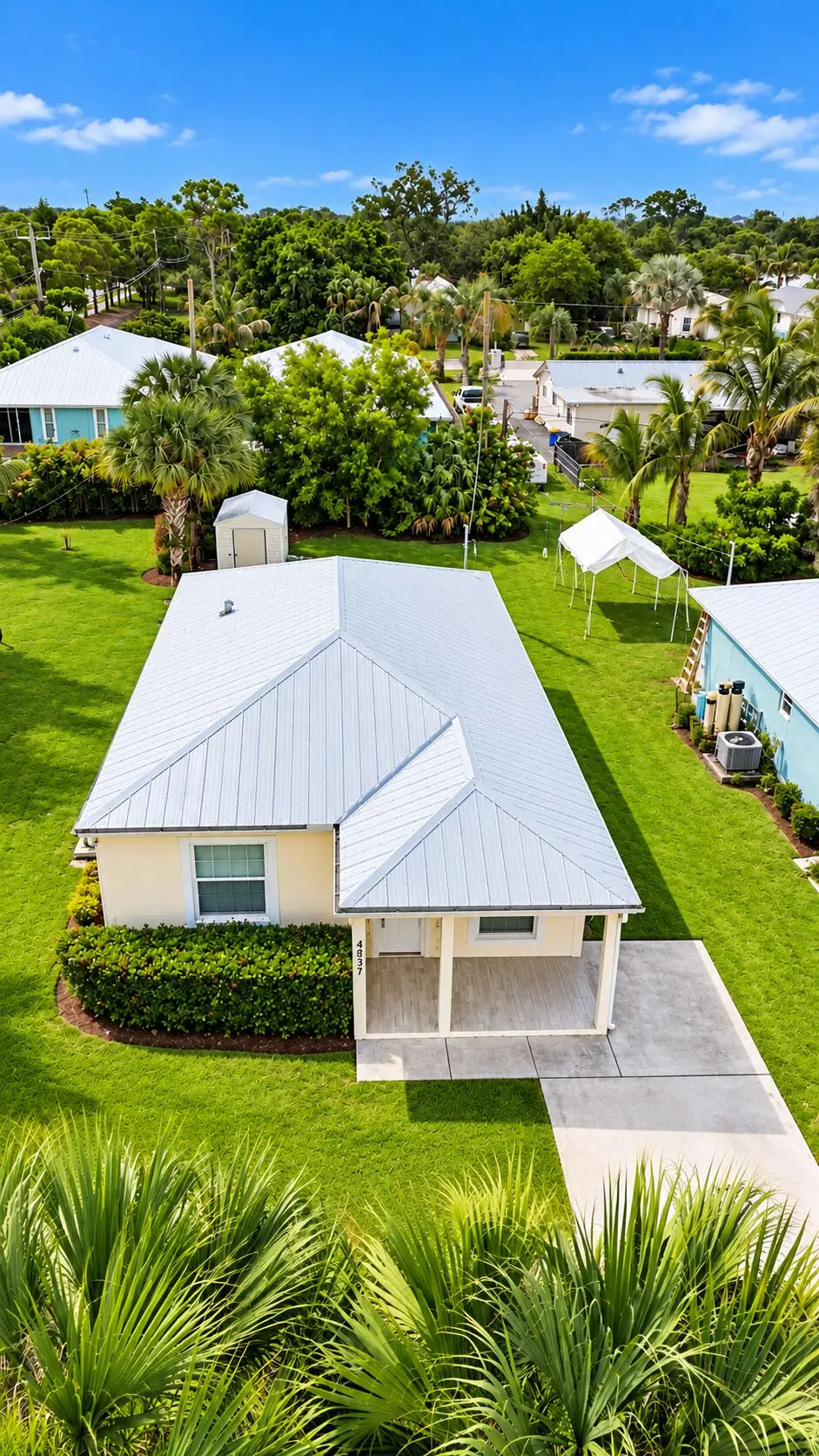 Aerial at 4837 SE ISABELITA Avenue, Stuart