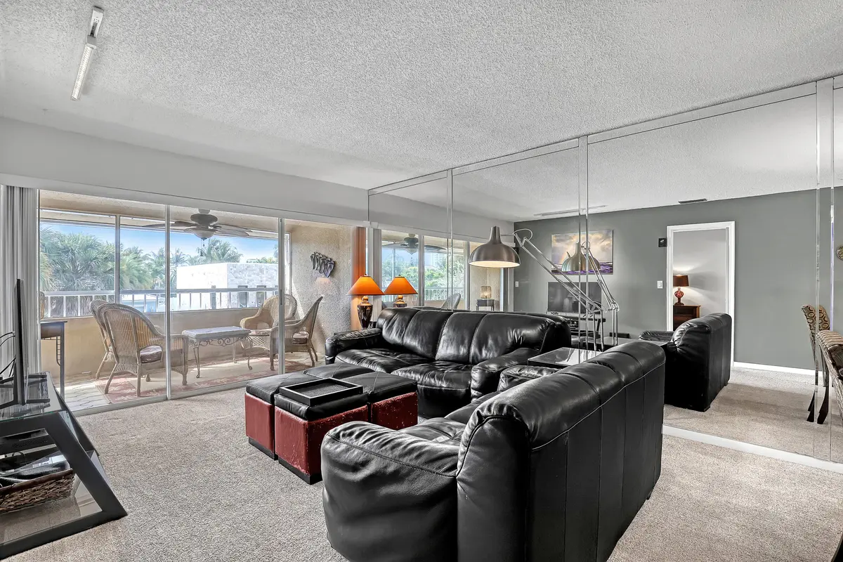 living area at 1100 Surf Road 215, Singer Island
