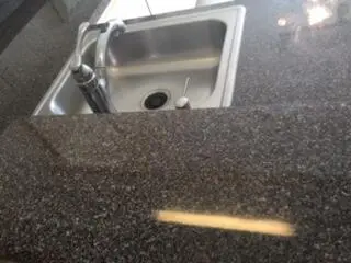 Kitchen countertop at 149 MOCCASIN Trail, Jupiter