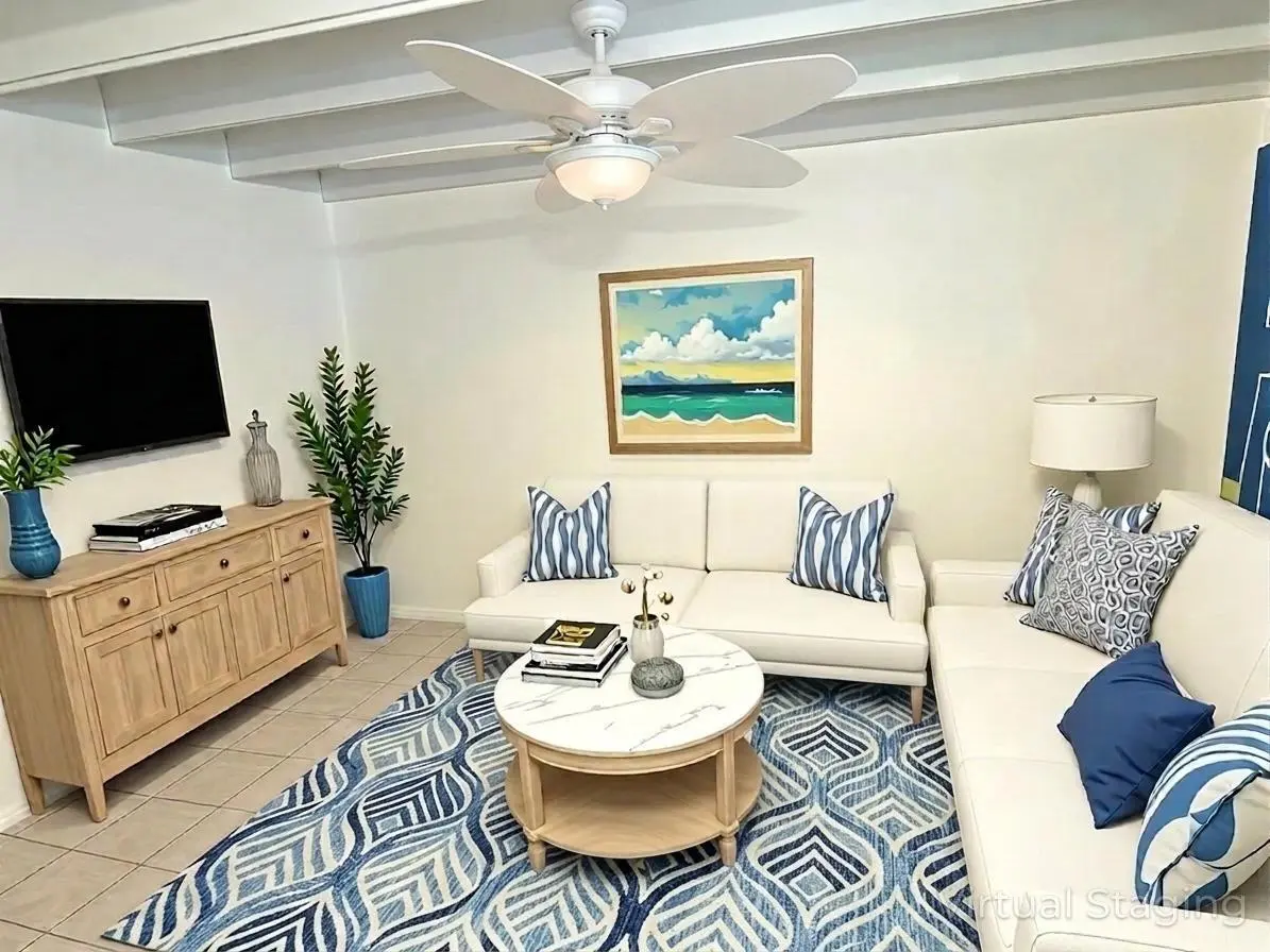 Living Room at 702 N Federal Highway A8, Lake Worth Beach