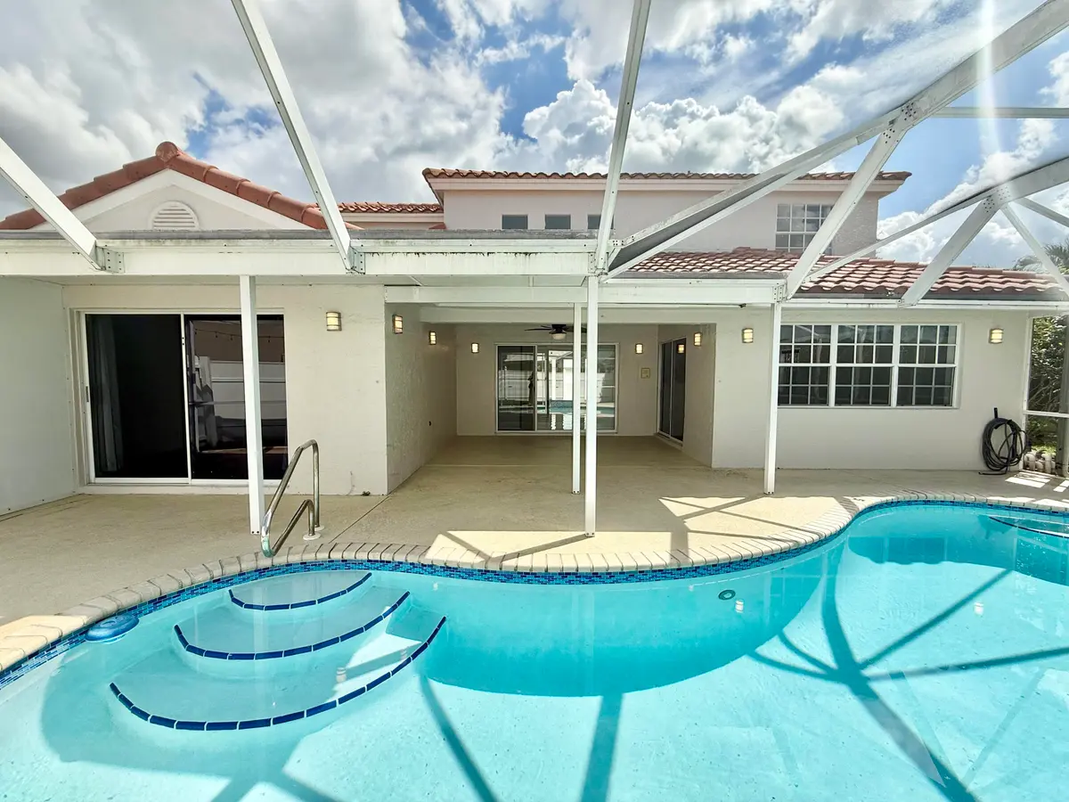 Freeform Private Screened Pool at 10579 Pebble Cove Lane, Boca Raton