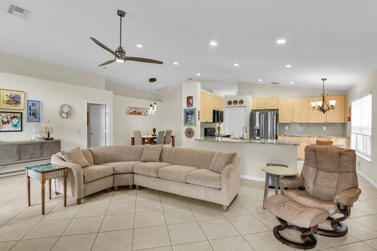 Living Room at 7332 Tonga Court, Boynton Beach