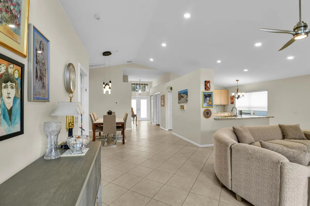 Living / Dining Room at 7332 Tonga Court, Boynton Beach