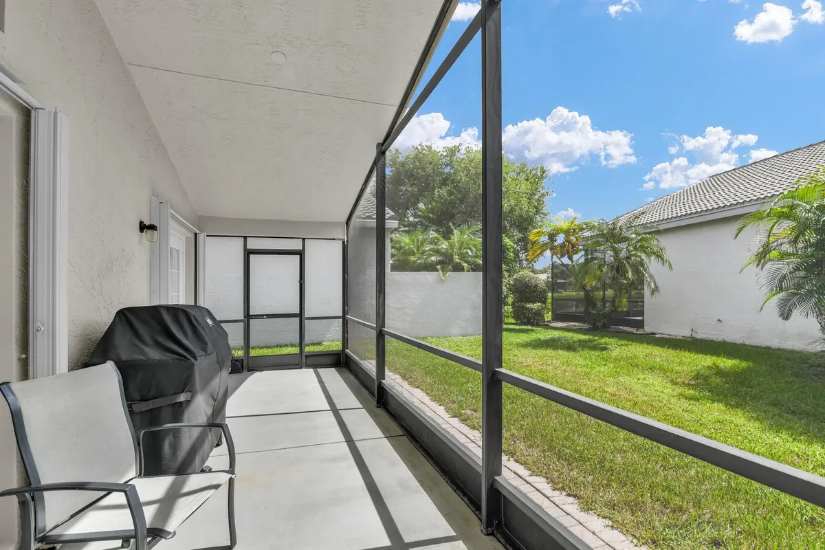 Patio at 7332 Tonga Court, Boynton Beach