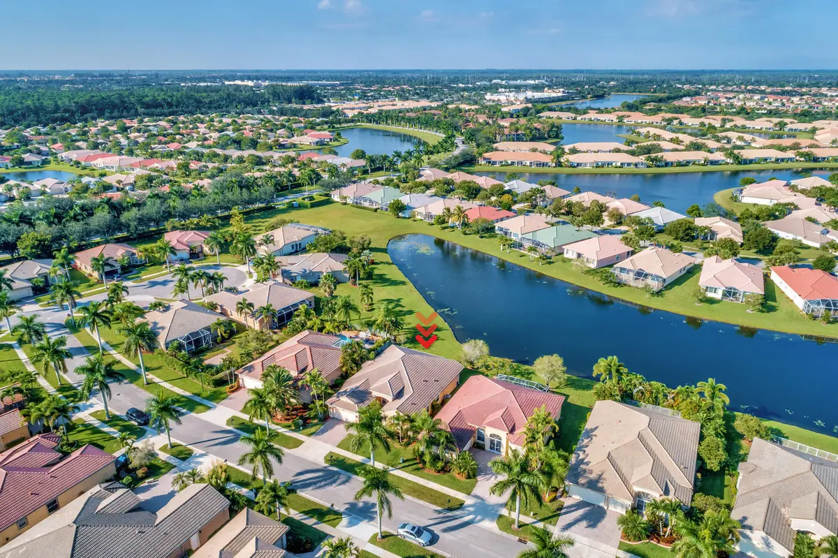 Abuts Preserve at 9542 Lantern Bay Circle, West Palm Beach