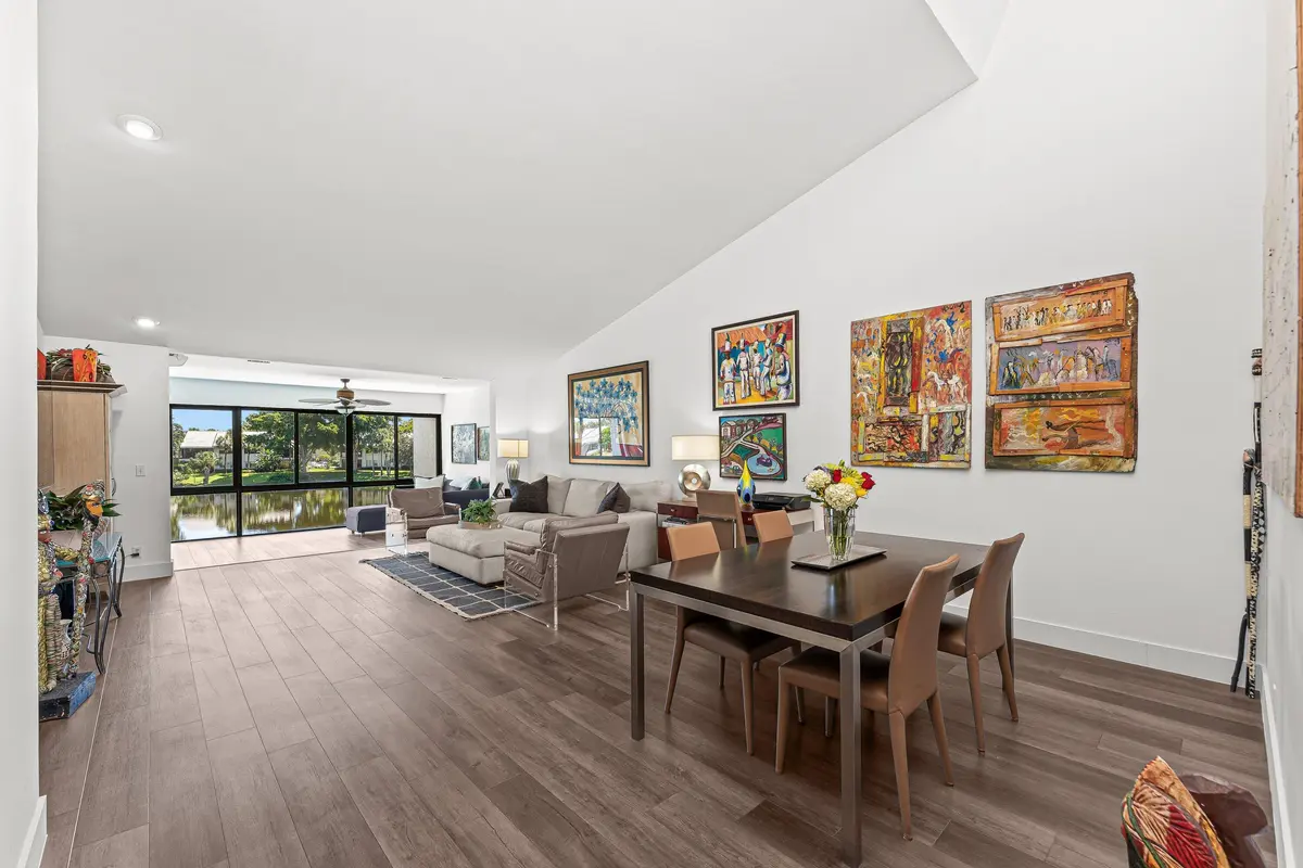 Dining Area at 36 EASTGATE Drive D, Boynton Beach