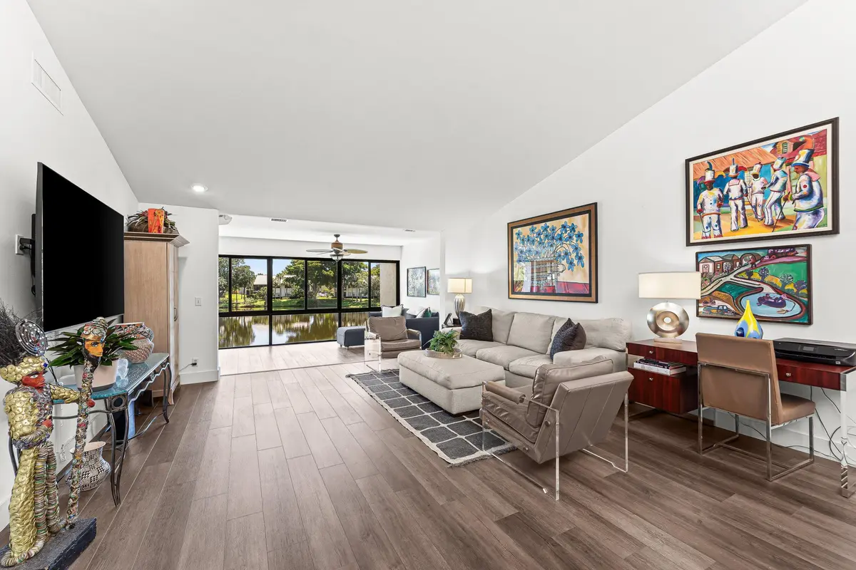 Living Room at 36 EASTGATE Drive D, Boynton Beach