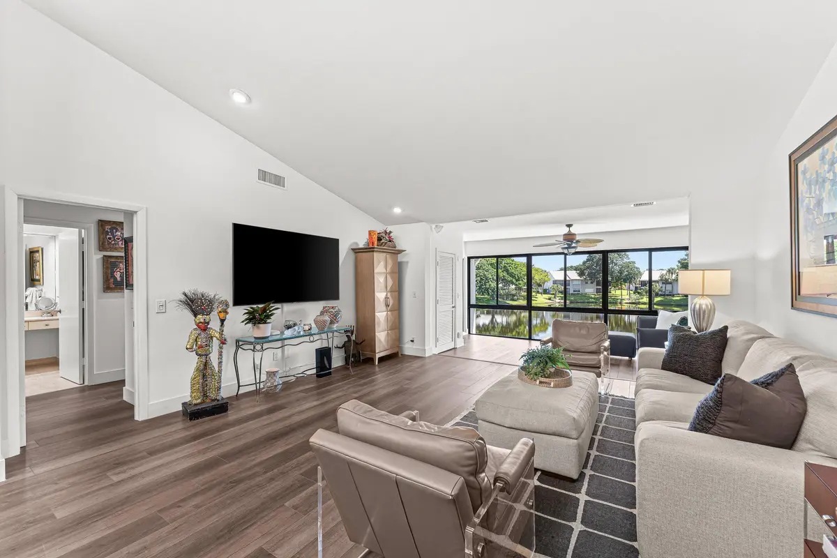 Living Room at 36 EASTGATE Drive D, Boynton Beach