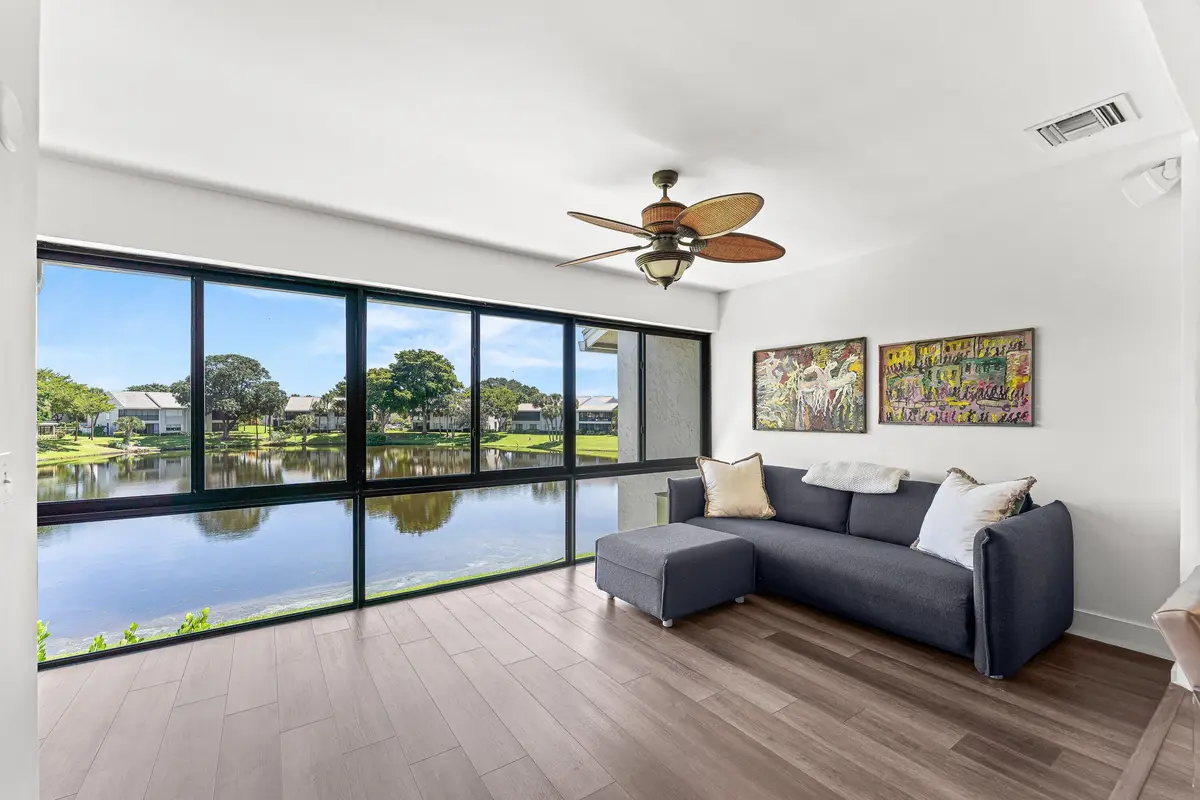 Living Room at 36 EASTGATE Drive D, Boynton Beach