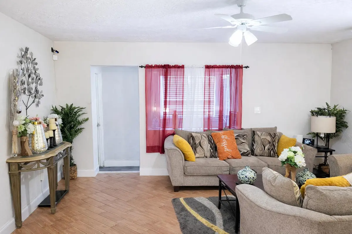 Bright and cozy living room decor at 2330 NE 1ST Avenue, Pompano Beach