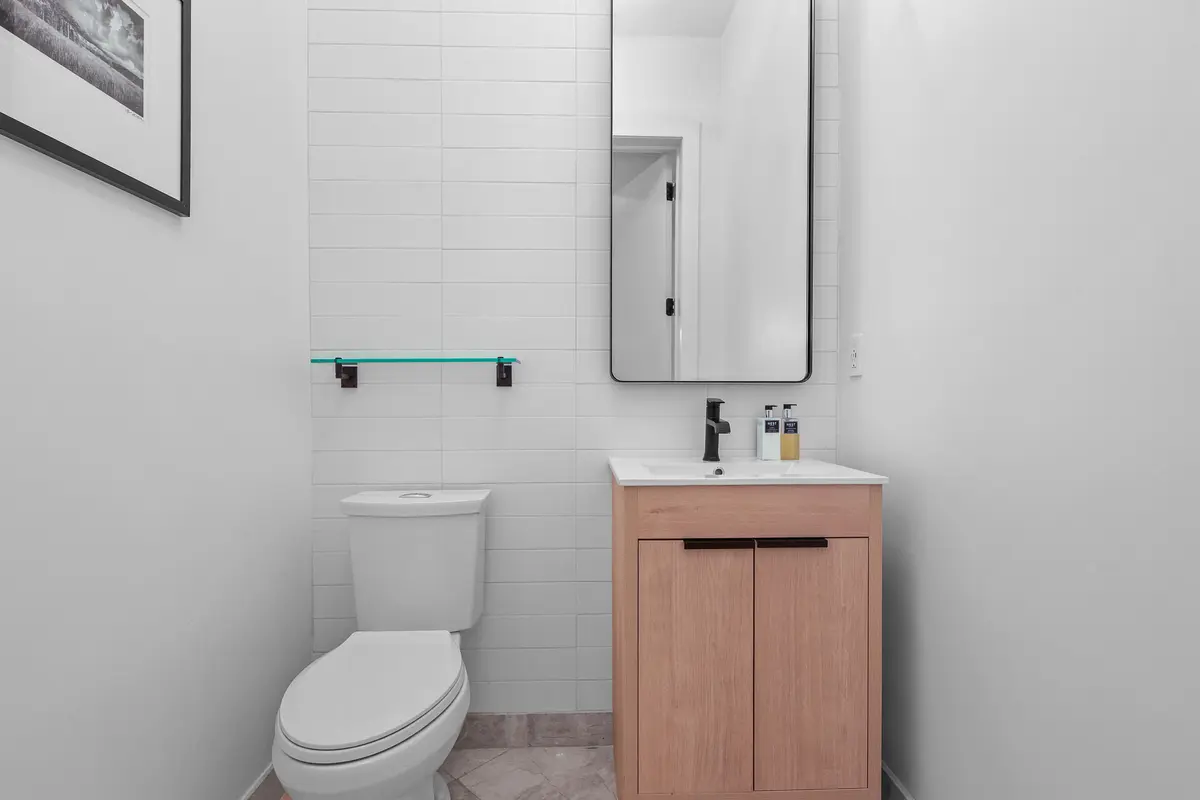 Powder Room at 9417 SATINLEAF Place, Parkland