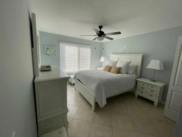 mater bedroom with waterview at 110 Villa Circle 110, Boynton Beach
