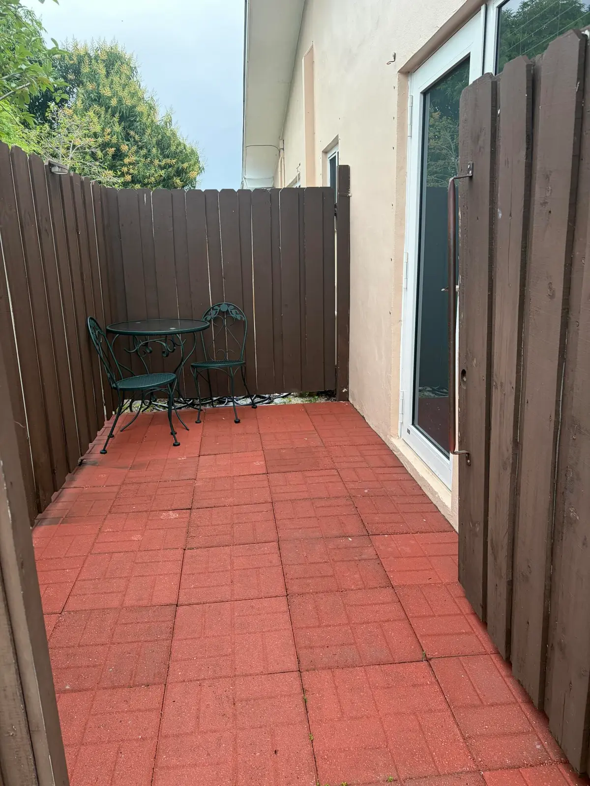 Private Patio at 3190 NW 66TH Unit #1, Fort Lauderdale