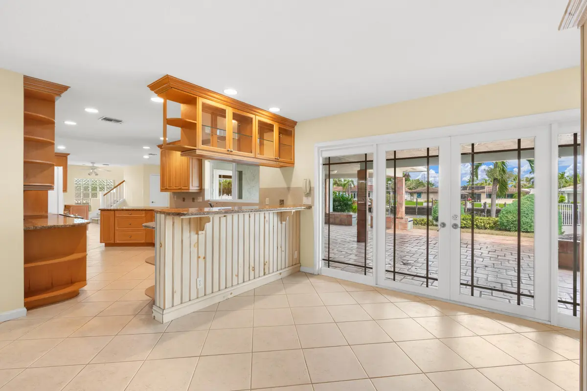 Kitchen Area at 2651 NE 43RD Street, Lighthouse Point