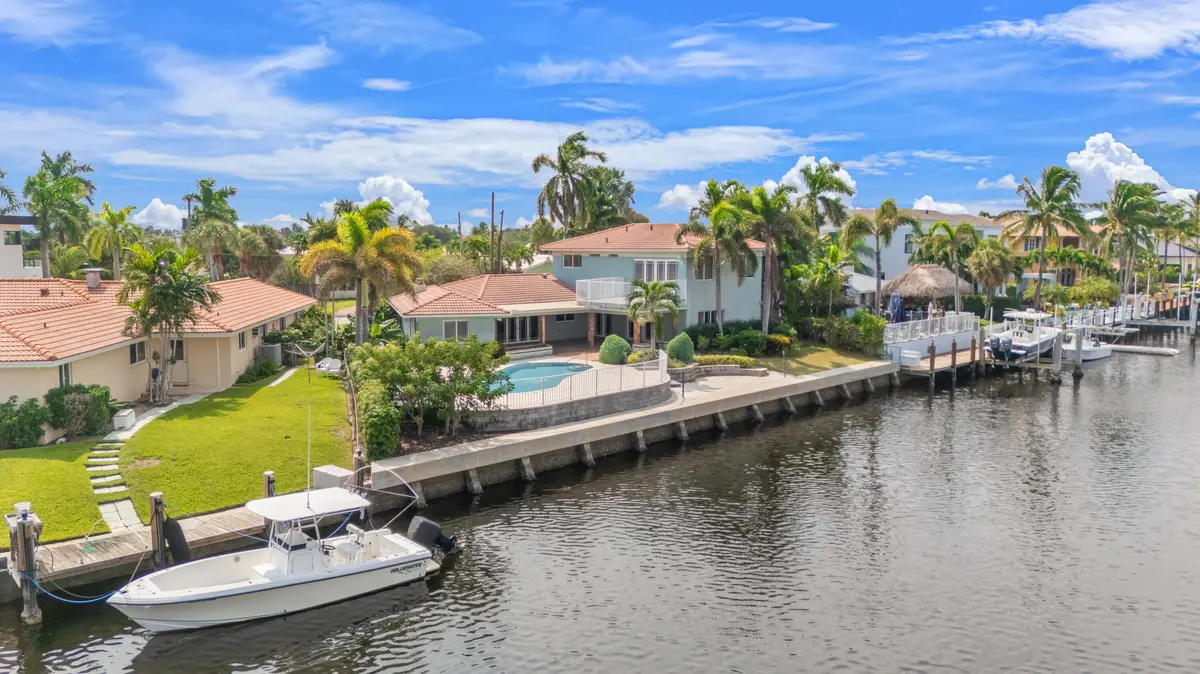Aerial View at 2651 NE 43RD Street, Lighthouse Point