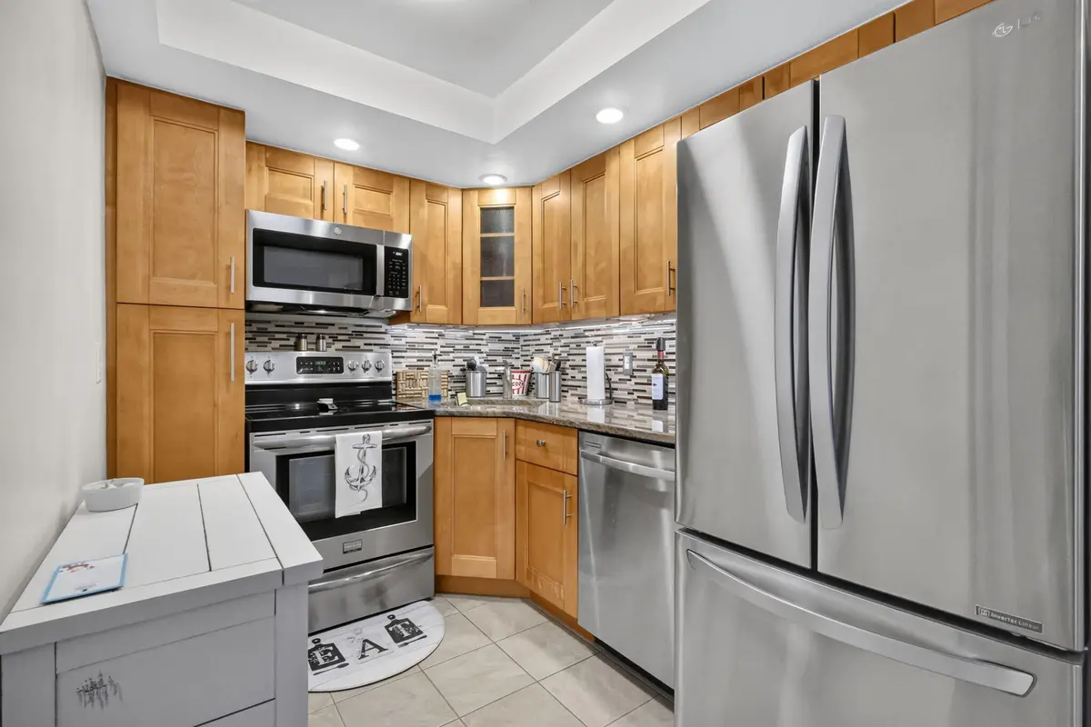 Kitchen at 120 Lehane Terrace 308, North Palm Beach