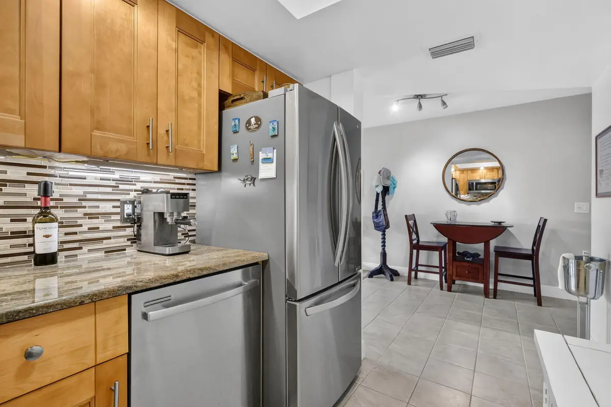 Kitchen at 120 Lehane Terrace 308, North Palm Beach