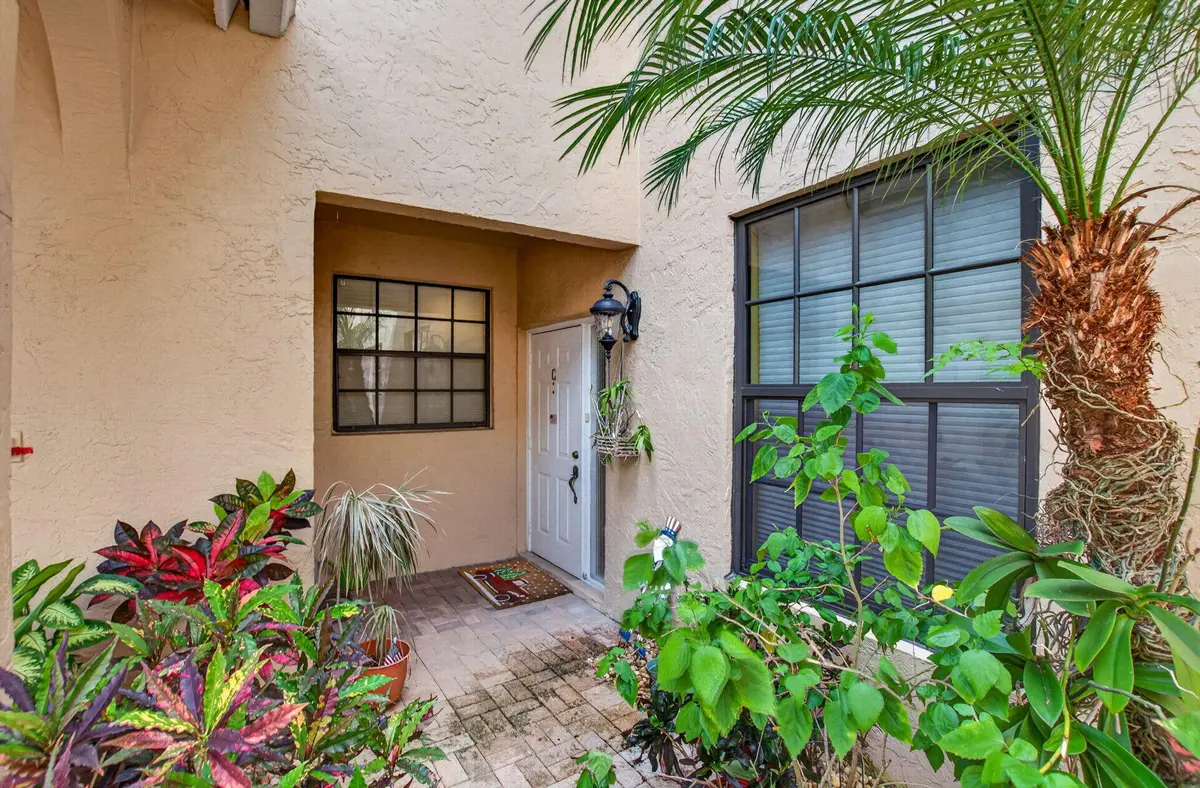 Front door at 6765 MONTEGO BAY Boulevard C, Boca Raton