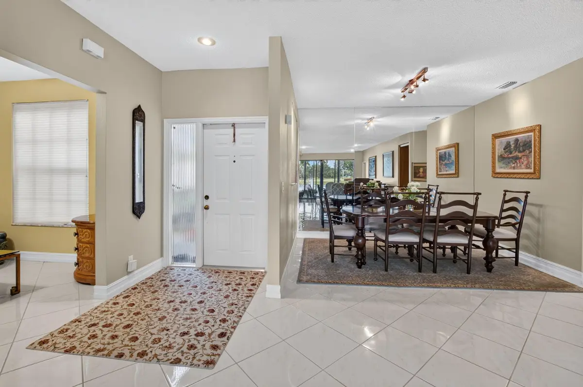 Foyer entry and dining at 6765 MONTEGO BAY Boulevard C, Boca Raton