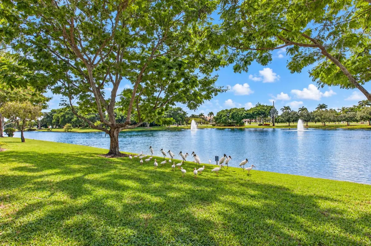 View from patio at 6765 MONTEGO BAY Boulevard C, Boca Raton