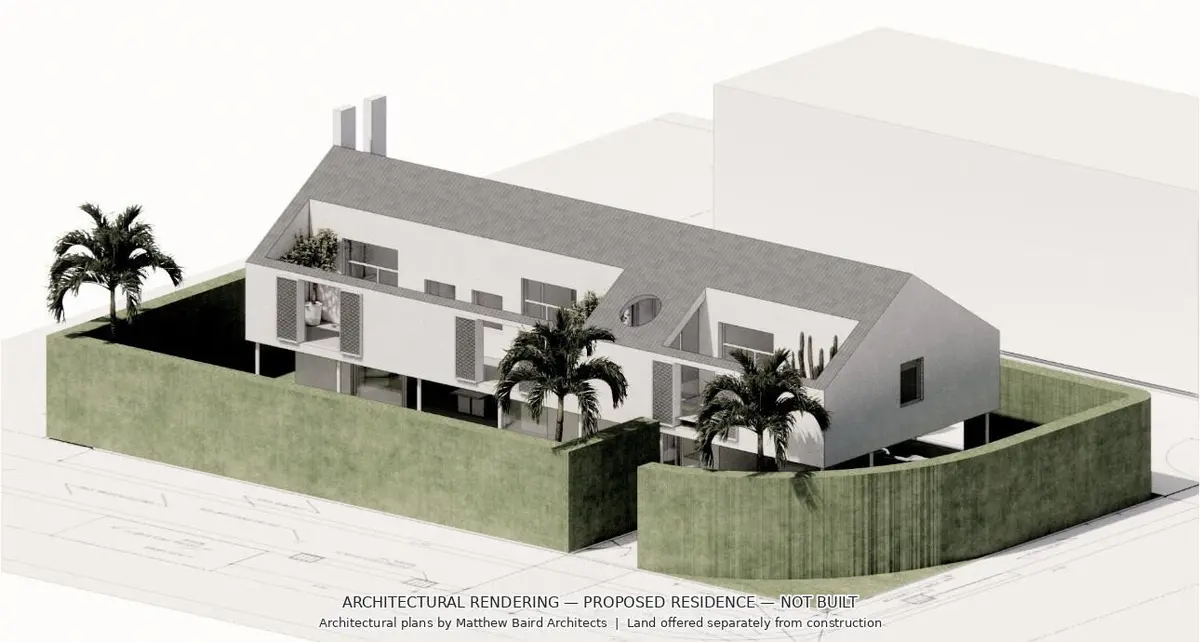 01_Proposed_Residence_Aerial_NOT_BUILT at 2005 S Olive Avenue, West Palm Beach