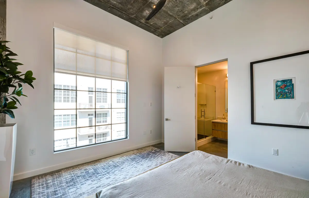 705 primary bedroom window at 401 NW 1ST Avenue 405, Fort Lauderdale