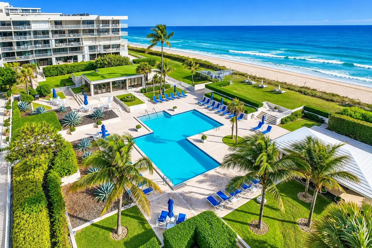 Aerial at 3250 S Ocean Boulevard 306S, Palm Beach