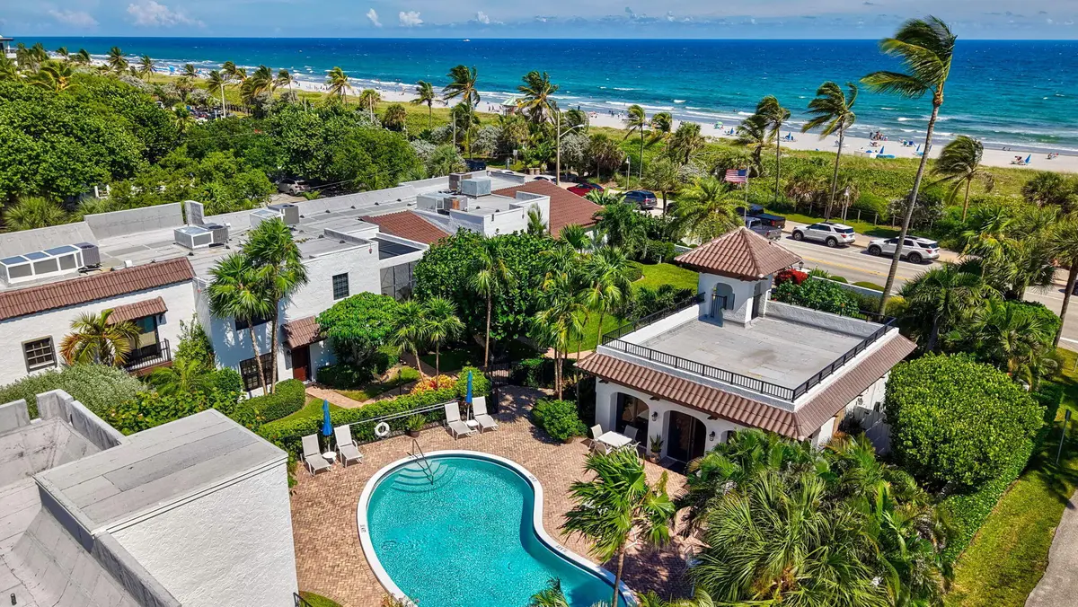 Pool Area at 200 S Ocean Boulevard A-115, Delray Beach