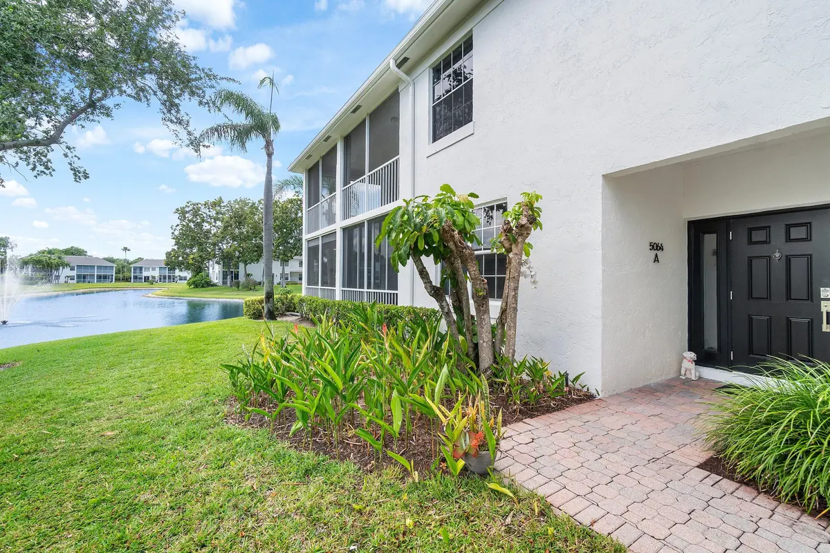 Front Exterior at 5064 Lake Catalina Drive A, Boca Raton