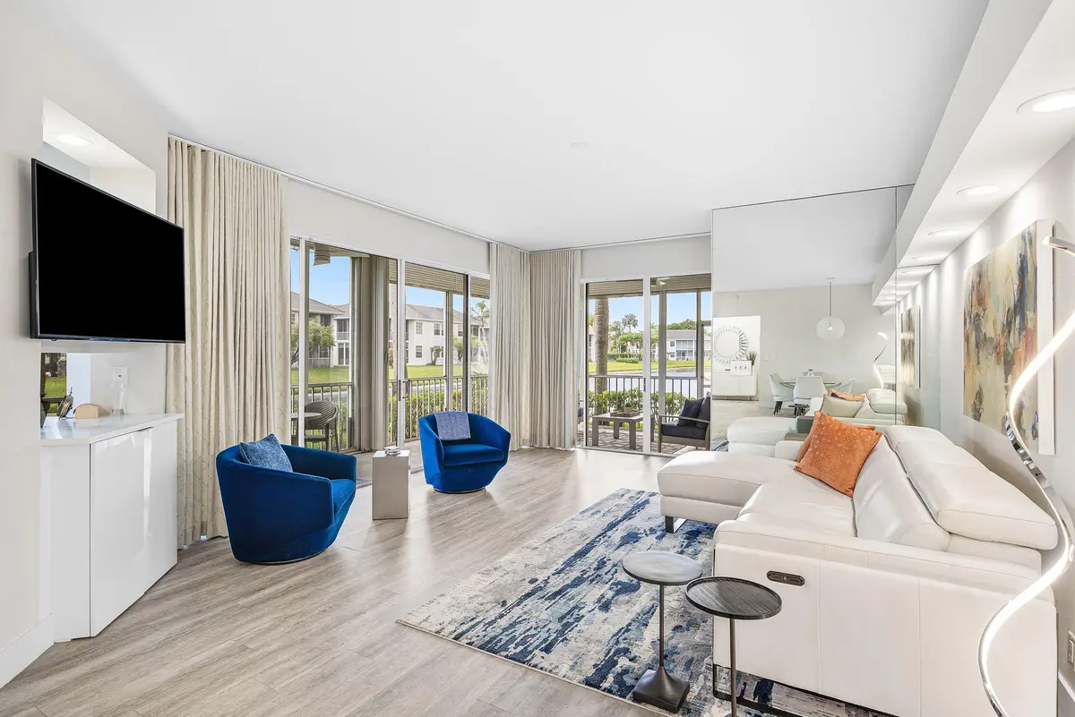 Living Room at 5064 Lake Catalina Drive A, Boca Raton