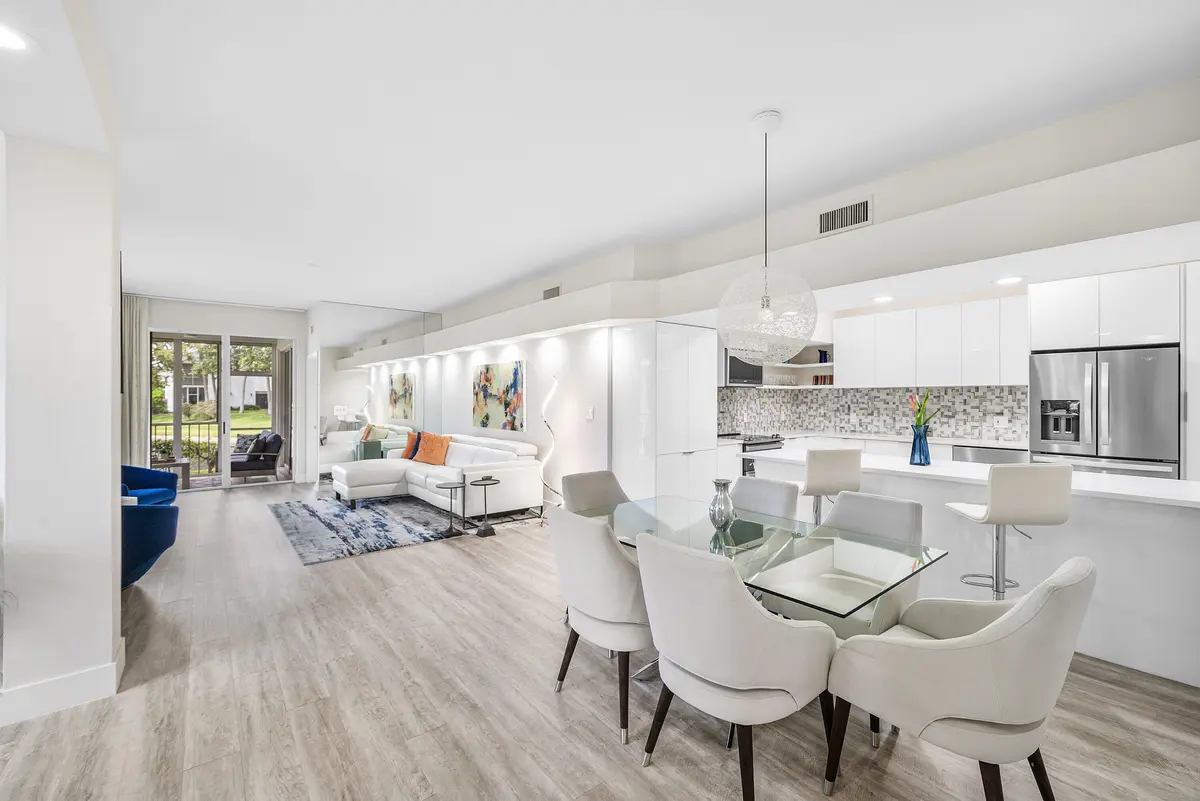 Dining area at 5064 Lake Catalina Drive A, Boca Raton