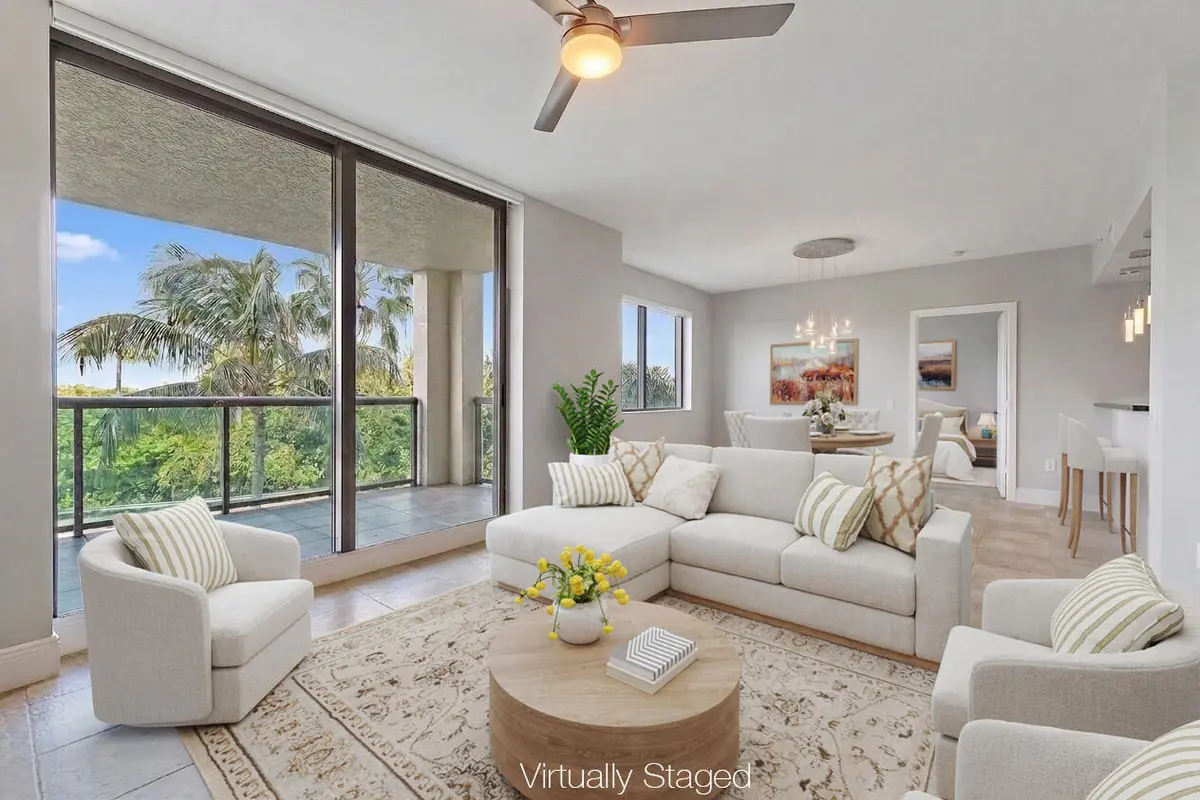 Light filled Living Area at 3630 Gardens Parkway 304c, Palm Beach Gardens