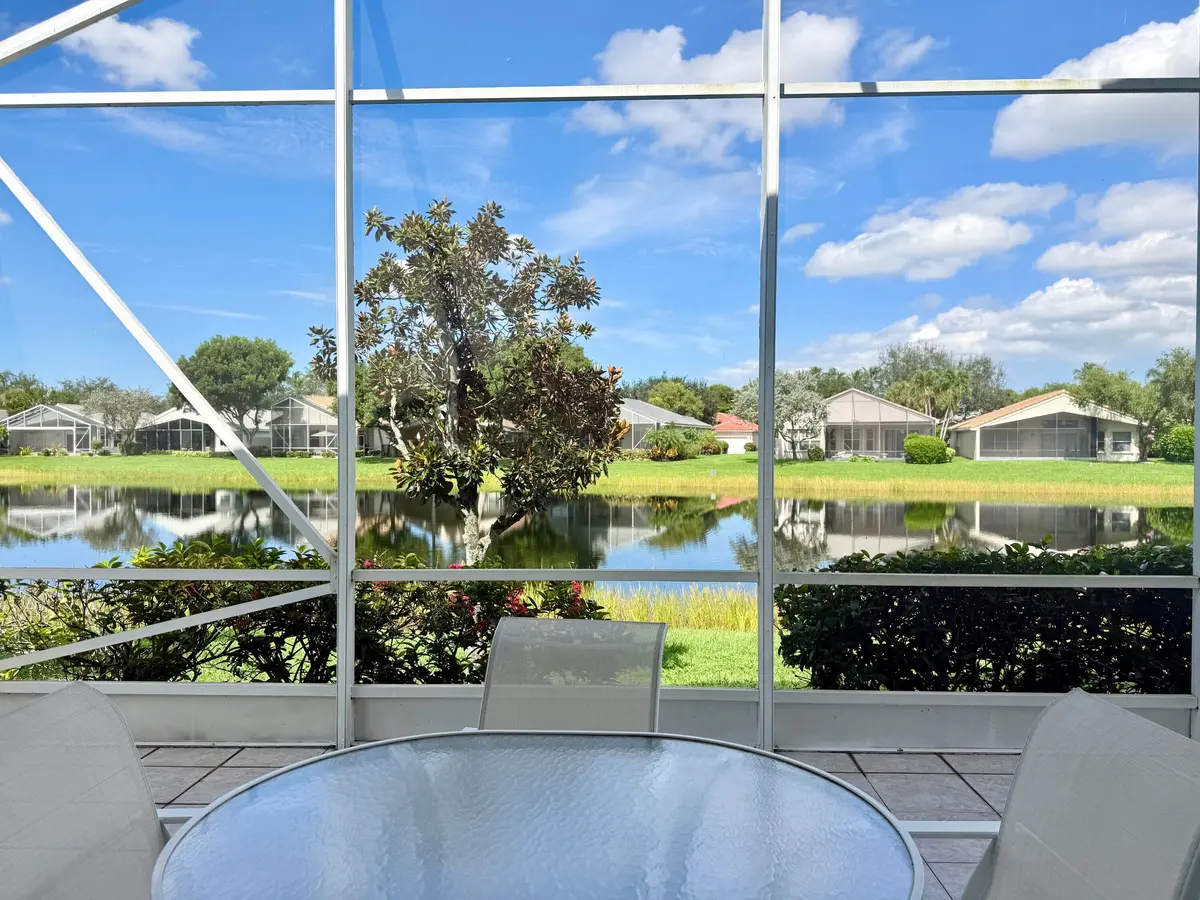 Lakeview from Patio at 6651 Bali Hai, Boynton Beach