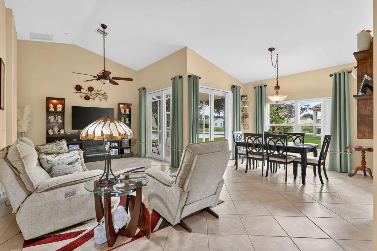 Living Room and Dining Room at 109 NW BAYCREST Court, Port St. Lucie